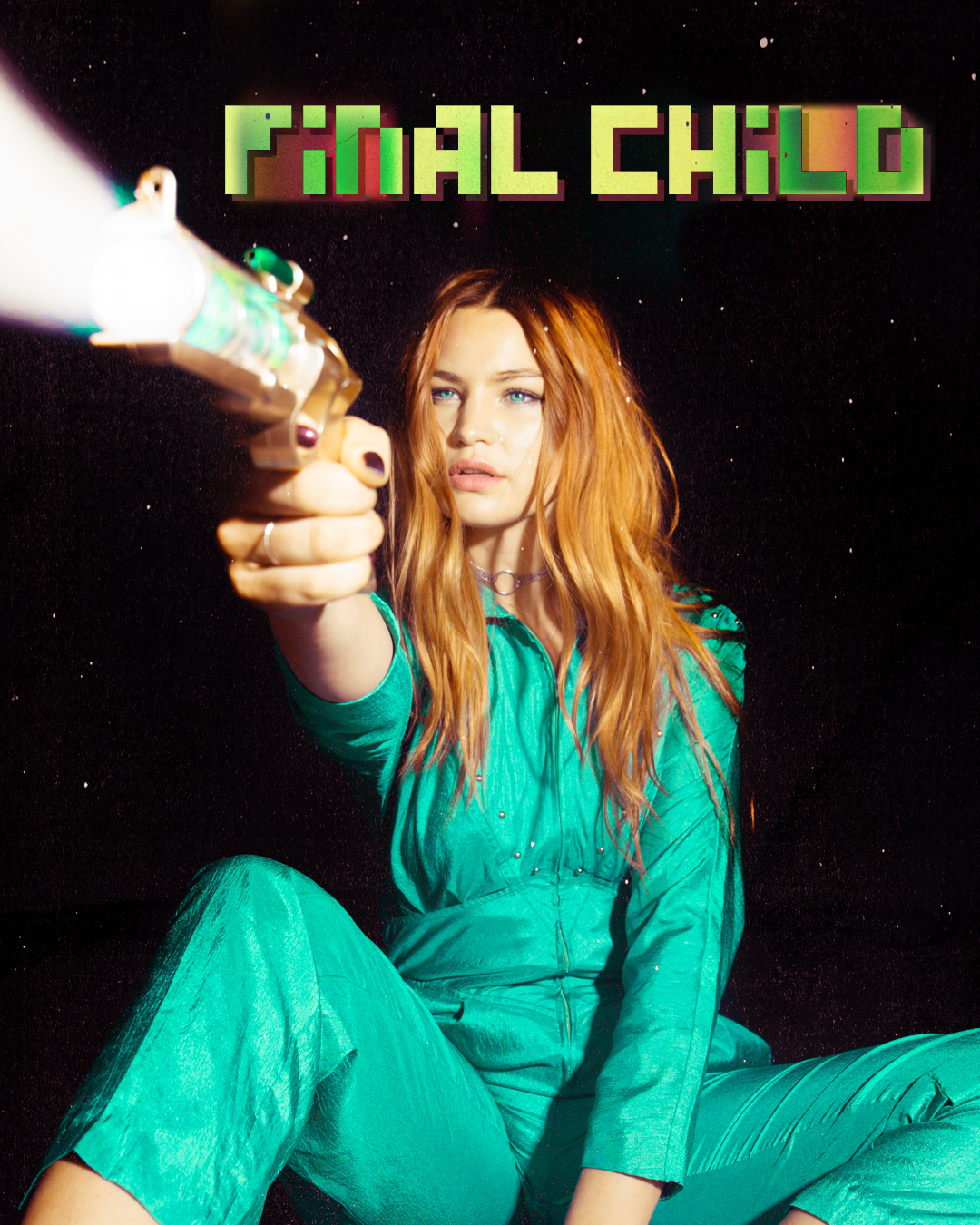 Signed Laser Gun Poster
